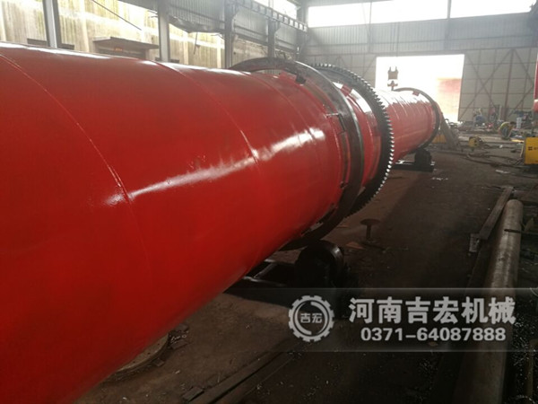 石英砂烘干機發往陜西延安