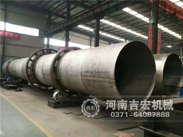 江西不銹鋼螢石烘干機安裝調試現(xiàn)場